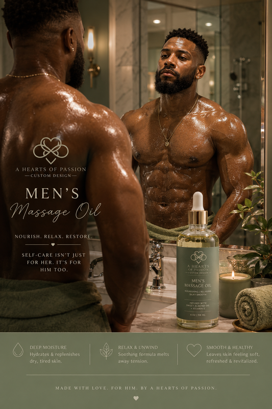 Men's Body Oil